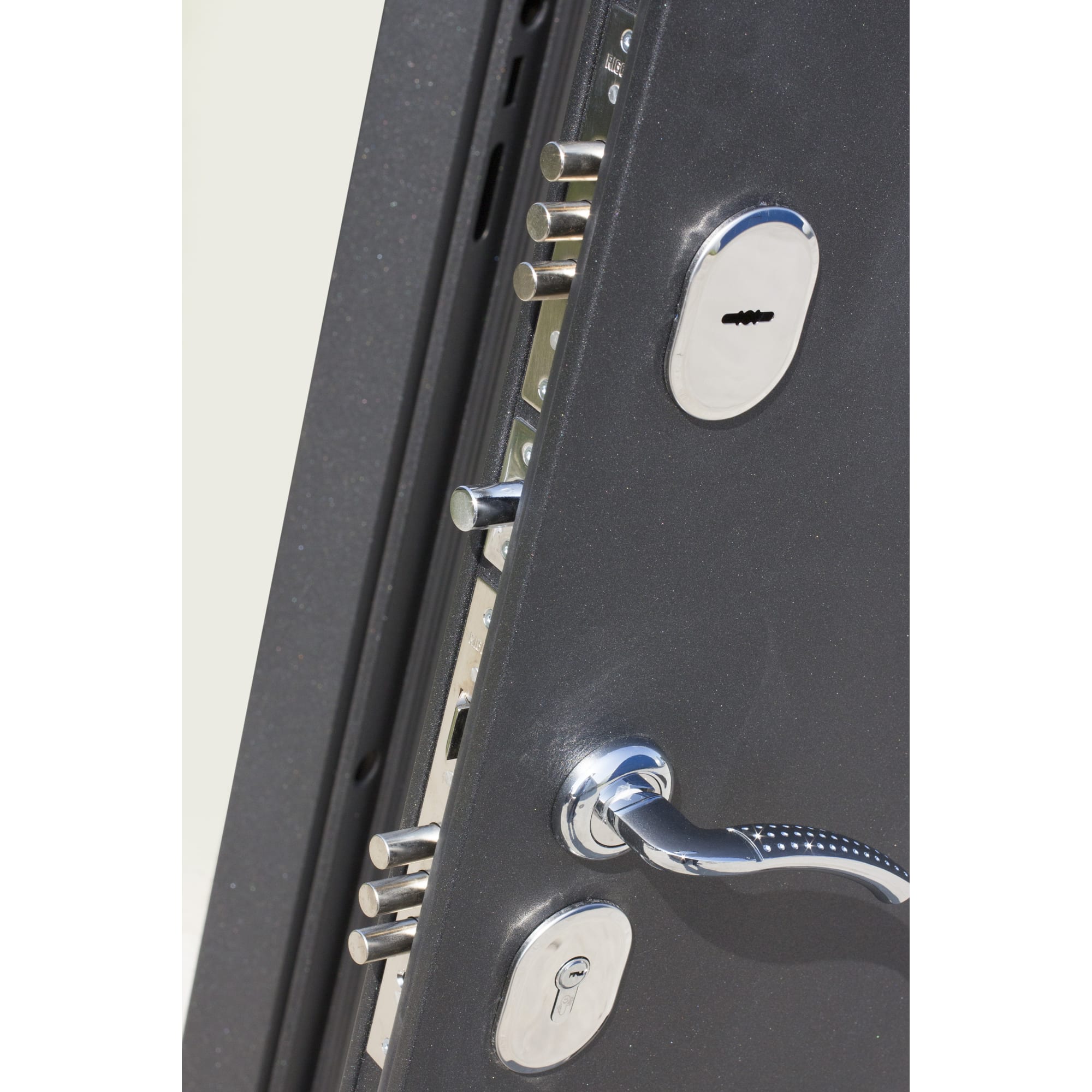 82096737 Дверь входная металлическая Гарда Муар, 960 мм, левая, цвет венге Santreyd  - Вид №5