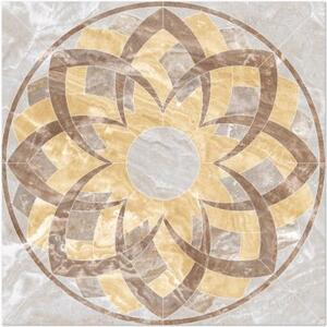 Панно Premium Marble K-953/LR/d01 (2w953/d01) Beige Grey lap. 120х120