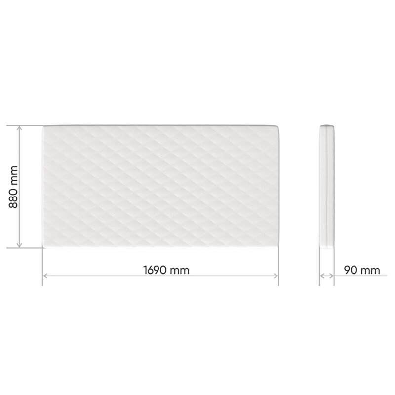 Матрас для кровати-домика 169х88 см белый Line M ELLIPSE ELLIPSE LINE 257710 Белый Santreyd  - Вид №2