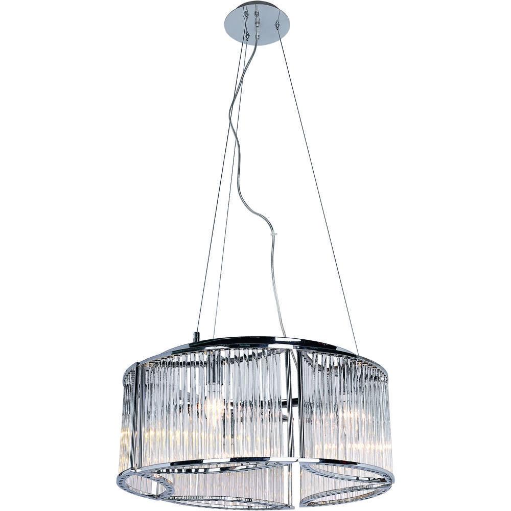 Подвесная люстра Divinare Domenica 2060/02 SP-5 DIVINARE ДИЗАЙНЕРСКИЕ, DOMENICA 074965 Хром  - Вид №1