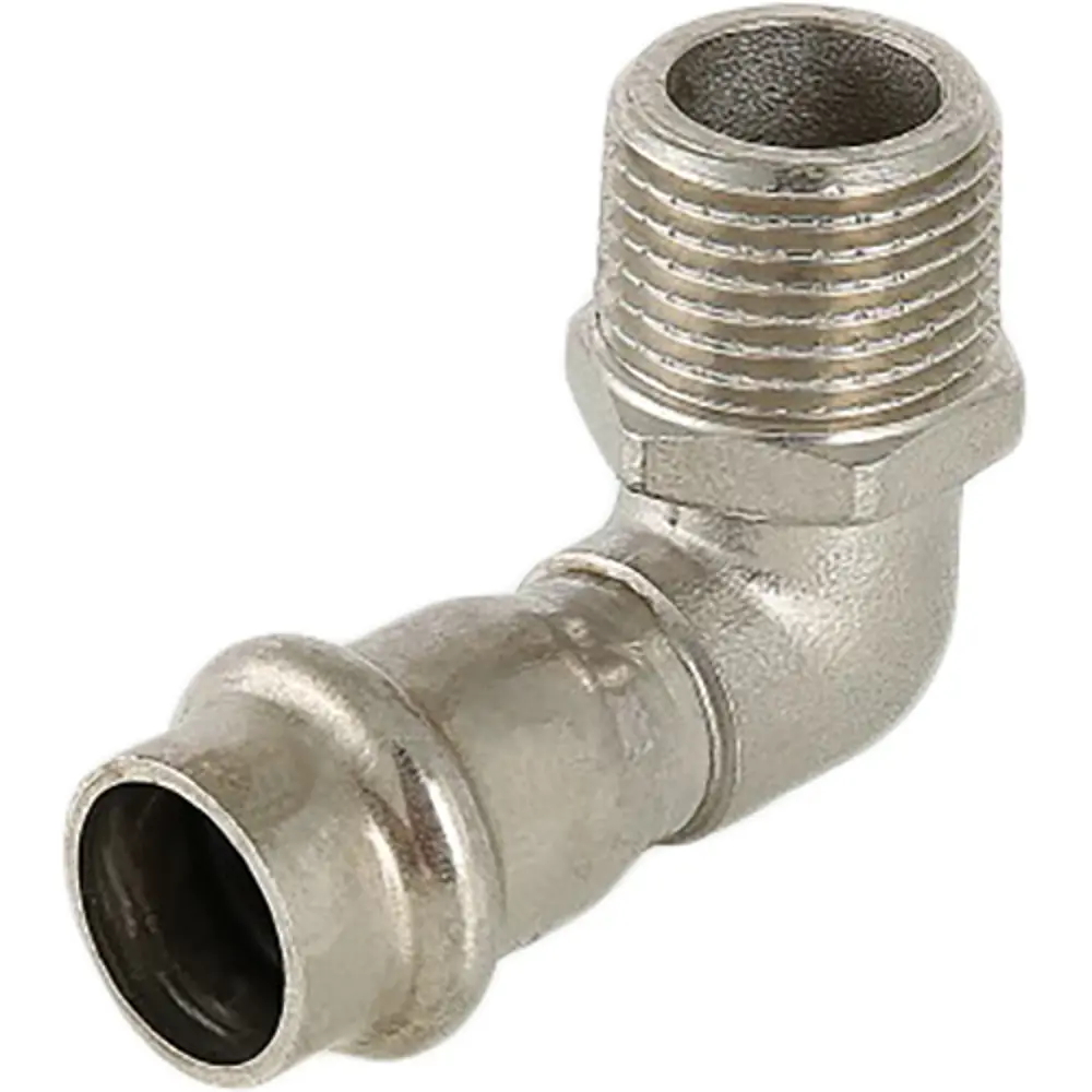 Угол комбинированный 90° Valtec 3/4"x28 мм НР нержавеющая сталь 82563750 STLM-2113492 