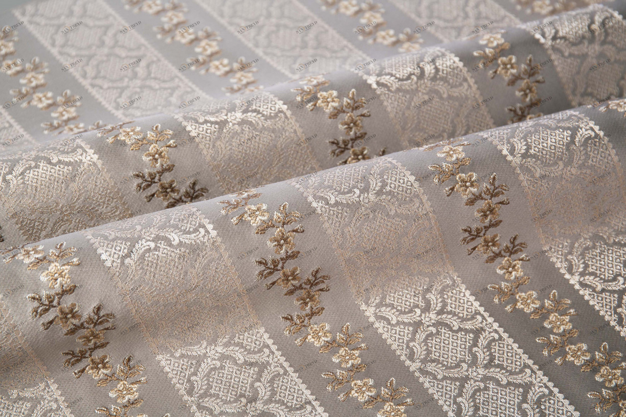 COLORISTICA Francheska stripe col.02 Ткань мебельная  Жаккард  Francheska Розовый 
