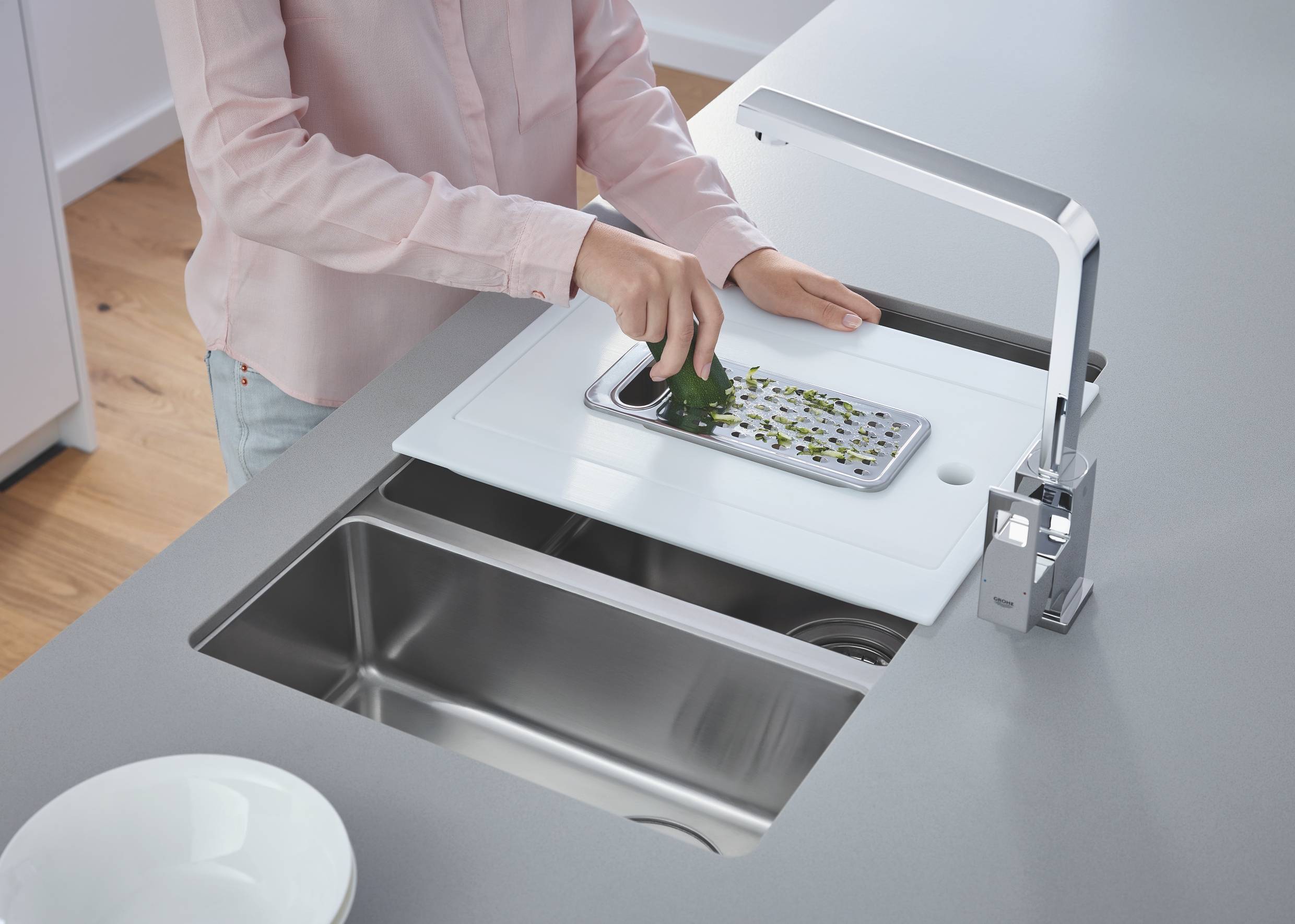 31552SD0 Мойка кухонная прямоугольная Grohe K200 - Вид №3