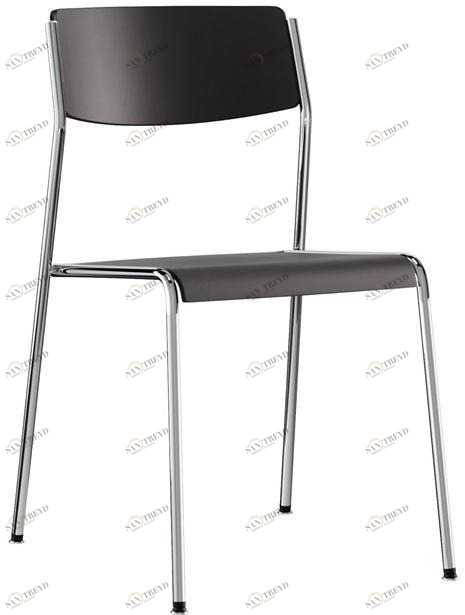 horgenglarus Накладной стул из фанеры с открытой спинкой  8-360 