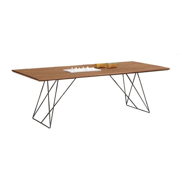 Обеденный стол прямоугольный темный орех 180 см Varna UNICO  249558 Орех;коричневый  - Вид №1