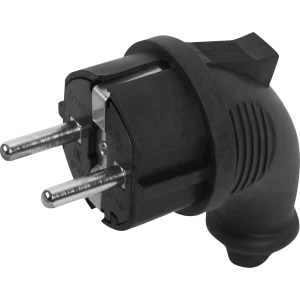 Вилка Lezard изогнутая с заземлением для профессионального оборудования 17548494