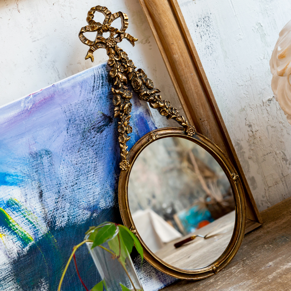 21061703 Зеркало настенное «Аморет» (антик бронз) Object Desire Зазеркалье  - Вид №8