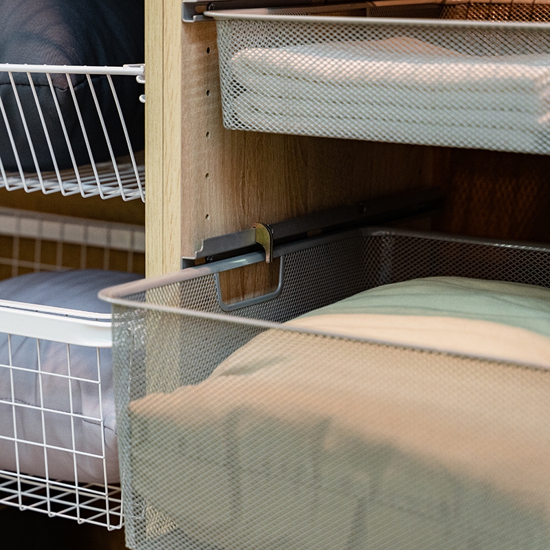 Корзина мелкосетчатая , 555х410х185 мм, серый LJPS0545 Public Steel Россия  - Вид №3