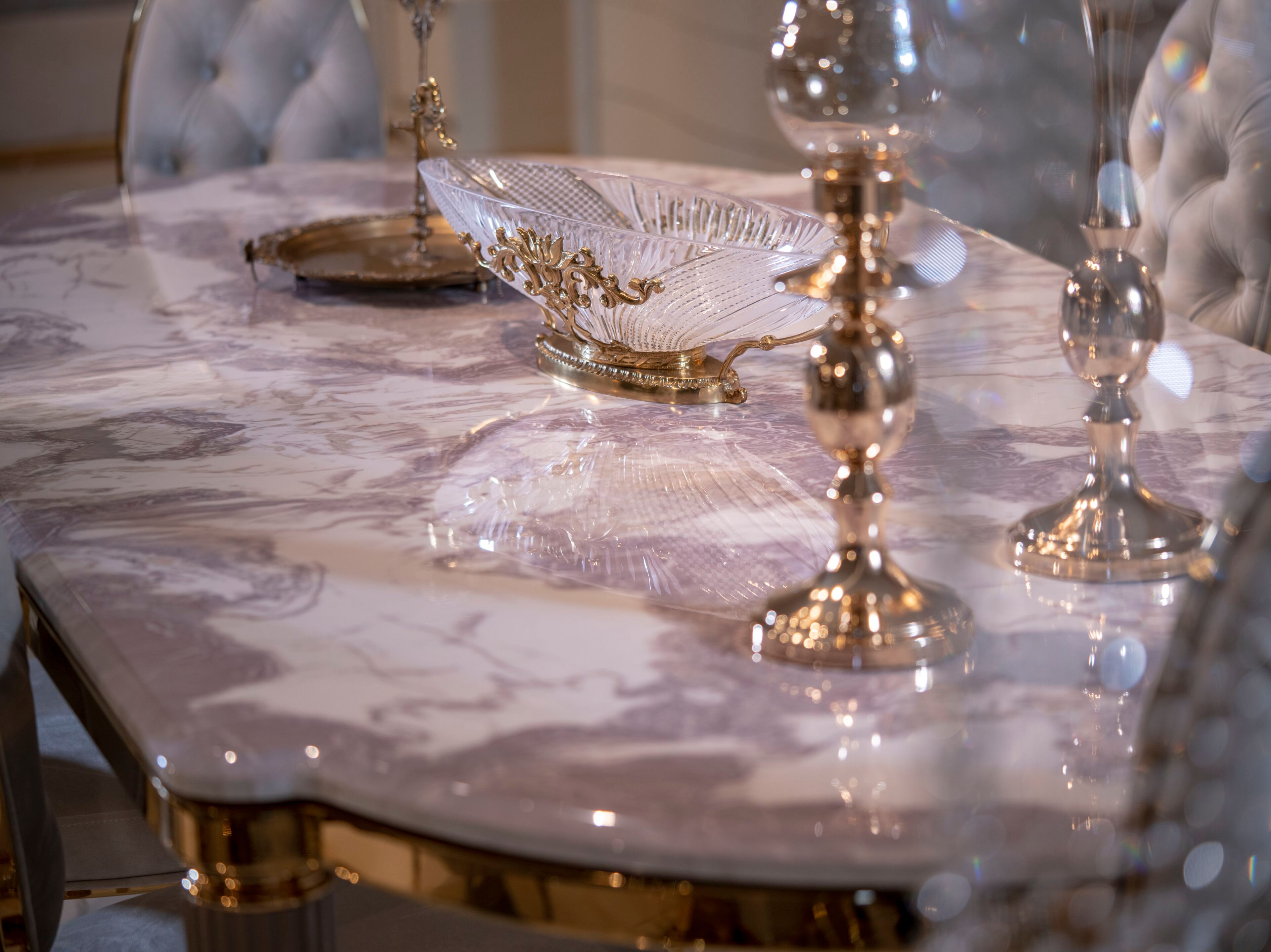 Обеденный стол Zebrano Elsiyum ARCH-00123444 - Вид №5