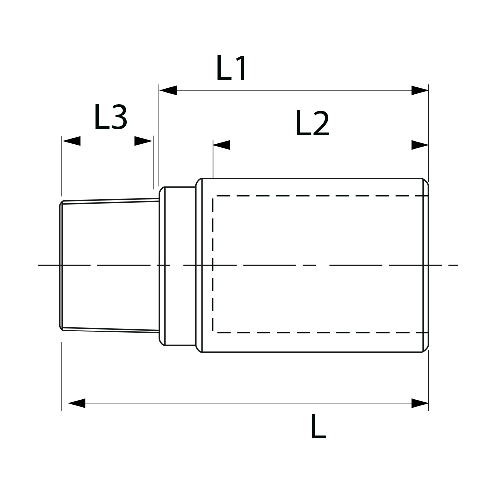 8540004050000 Удлинители Tece  - Вид №1