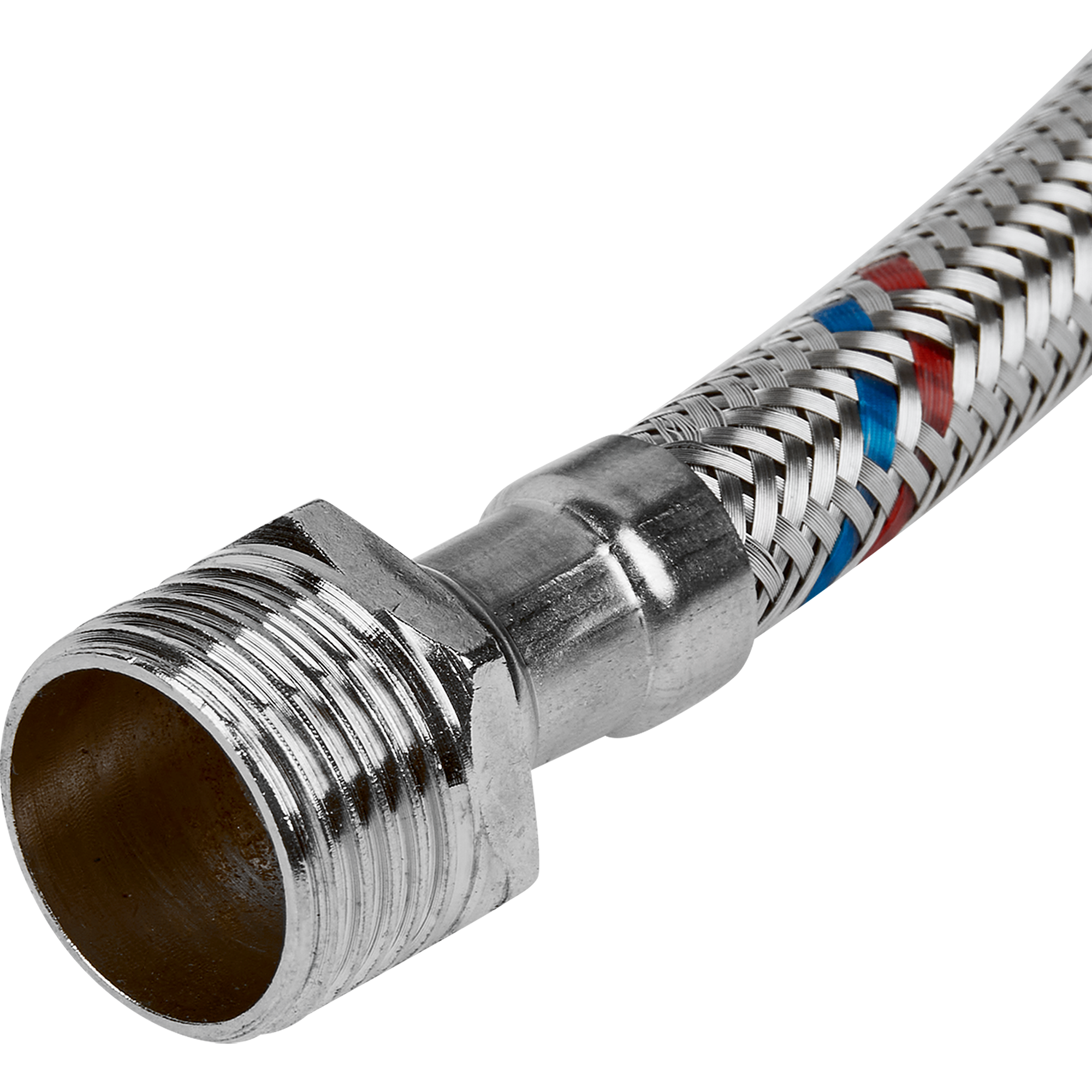 Интерскол - Гибкая подводка для воды 80 см с резьбой 1/2" 84440061 STLM-0050193 - Вид №2