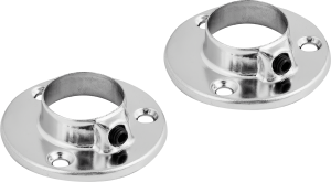 Santreyd Держатель трубы 25 мм с фиксатором хром - 2 шт 87507437