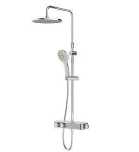 F0750A400 Inspire V2.0 душевая система набор: см-ль д/душа с термостатом верхний душ d 250 мм ру AM.PM Inspire 2.0