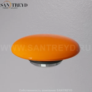 A037VX.114 Донный клапан с керамической накладкой проточный A. e. T. Italia RICAMBI Оранжевый глянцевый