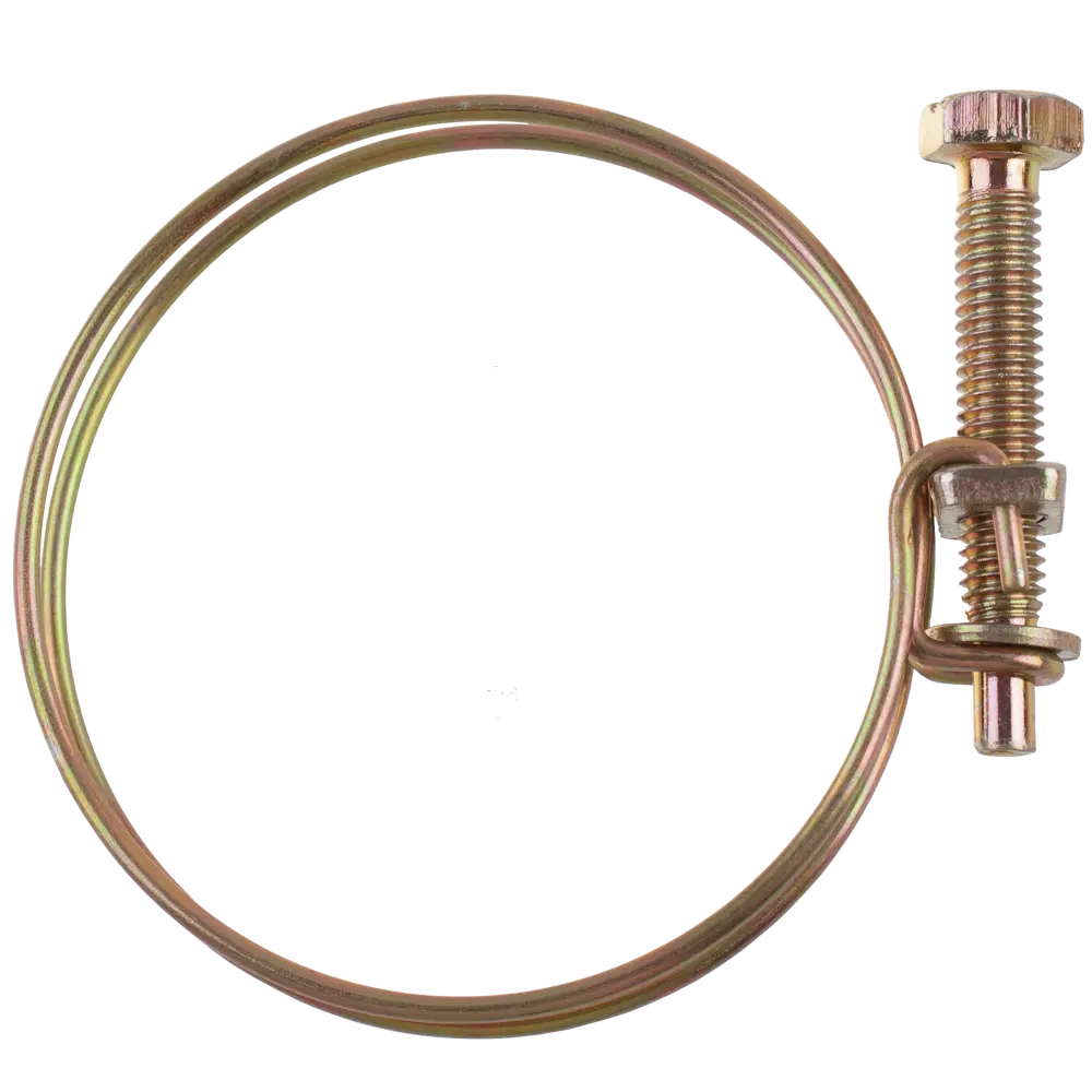 Хомут проволочный 53-58 мм, оцинкованный, 2 шт. 83724614 STLM-2194453 Santreyd  - Вид №2