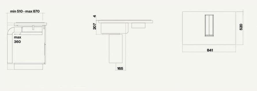 Falmec Встраиваемая индукционная стеклокерамическая плита со встроенной вытяжкой класс а ++ Sistemi di cottura sun-id-1349790 - Вид №7