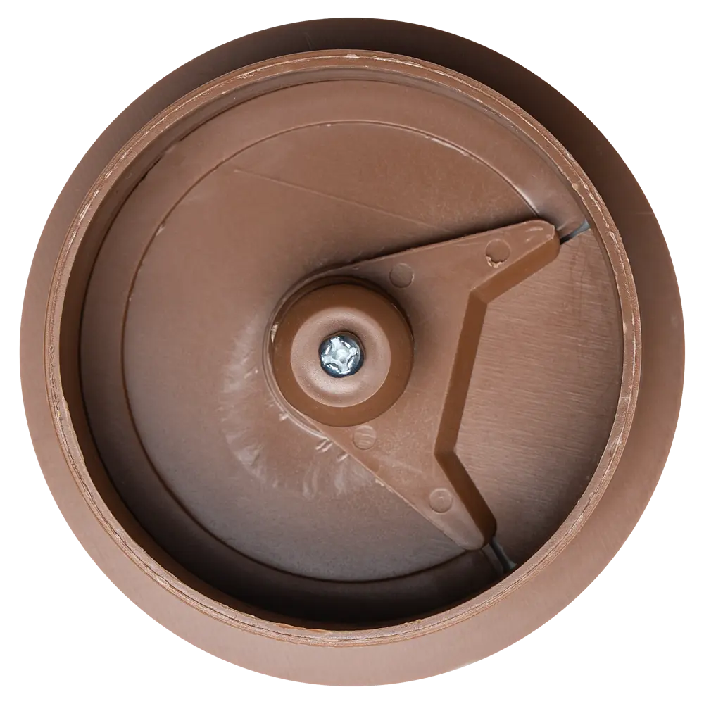 Заглушка для кабель-канала Jet 60 мм цвет коричневый STLM-2020206 - Вид №2