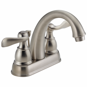 25996LF-BN-ECO Смеситель для ванной комнаты с двумя ручками Delta Faucet Windemere Матовый никель