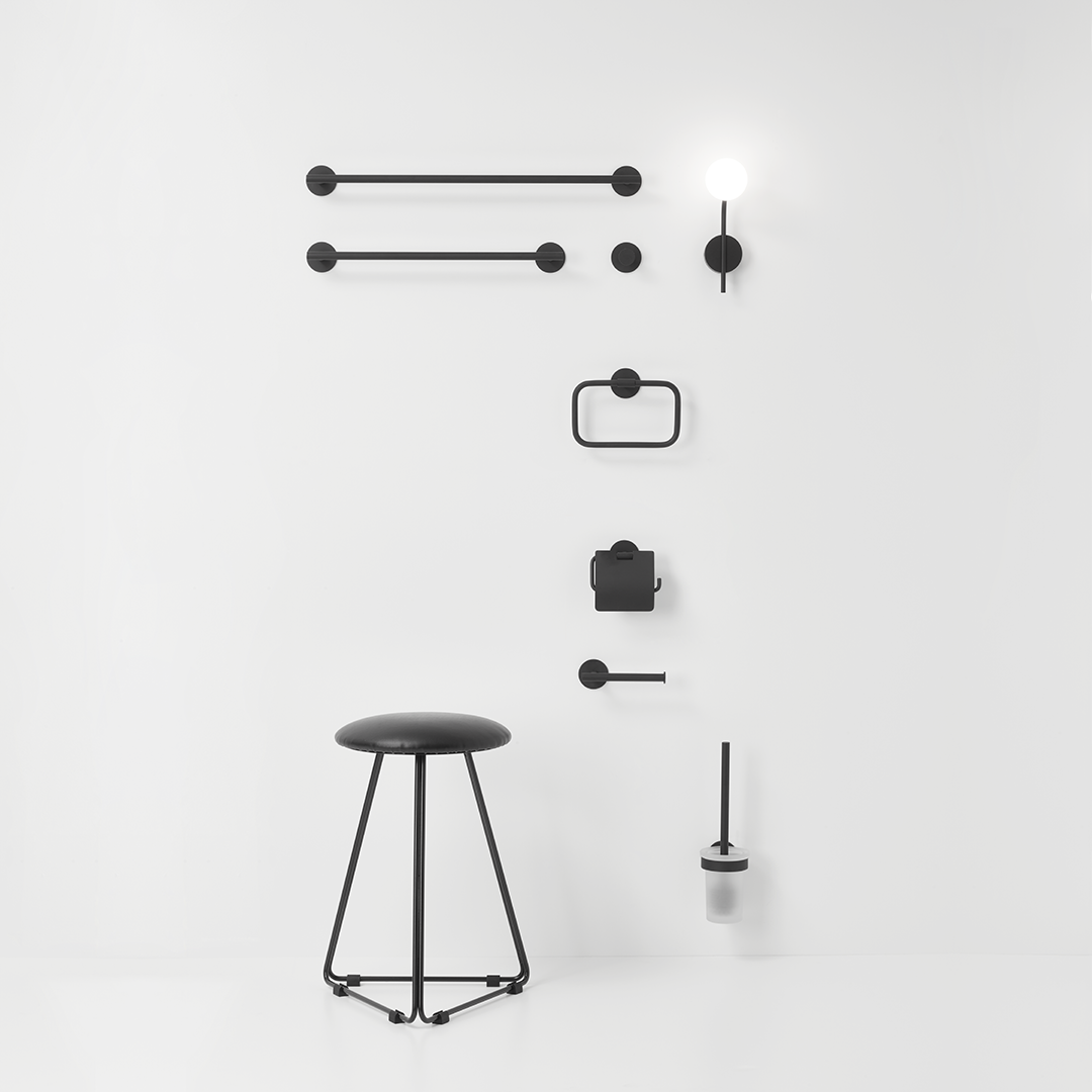 0535460 КОЛЬЦО ДЛЯ ПОЛОТЕНЦА - самоклеящийся BA SK HTR DECOR WALTHER BASIC самоклеящийся  - Вид №1