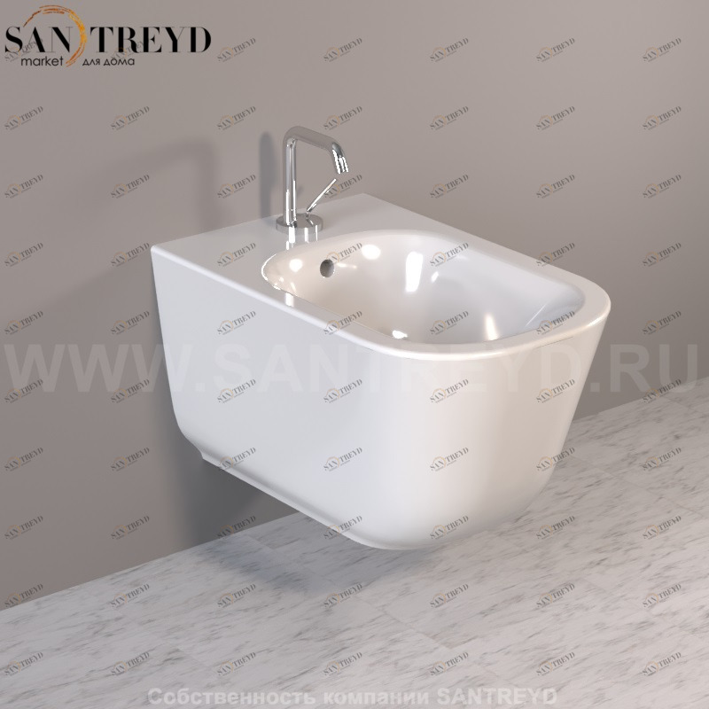 512501 Биде подвесное Tribeca Kerasan