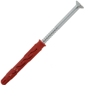 Дюбель фасадный Hilti HRD-С 10x80 мм нейлон/оцинкованная сталь цвет красный 4 шт.