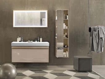 Зеркало 118,4 см Keramag  Citterio 835620000  - Вид №2