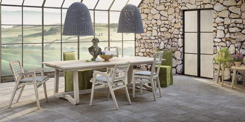 Gervasoni Садовый стул из тика со встроенной подушкой Gervasoni outdoor sun-id-1432791 - Вид №4