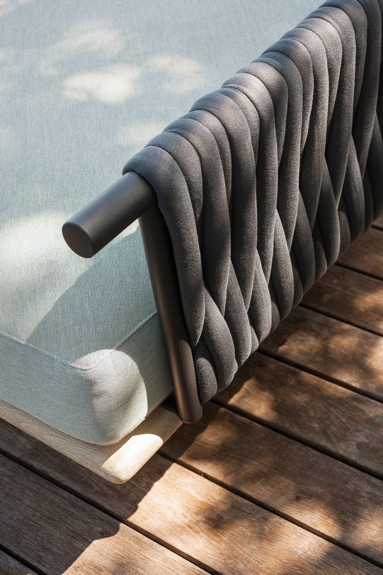 5-местный тканевый угловой садовый диван RODA ARCH-00086922 - Вид №2