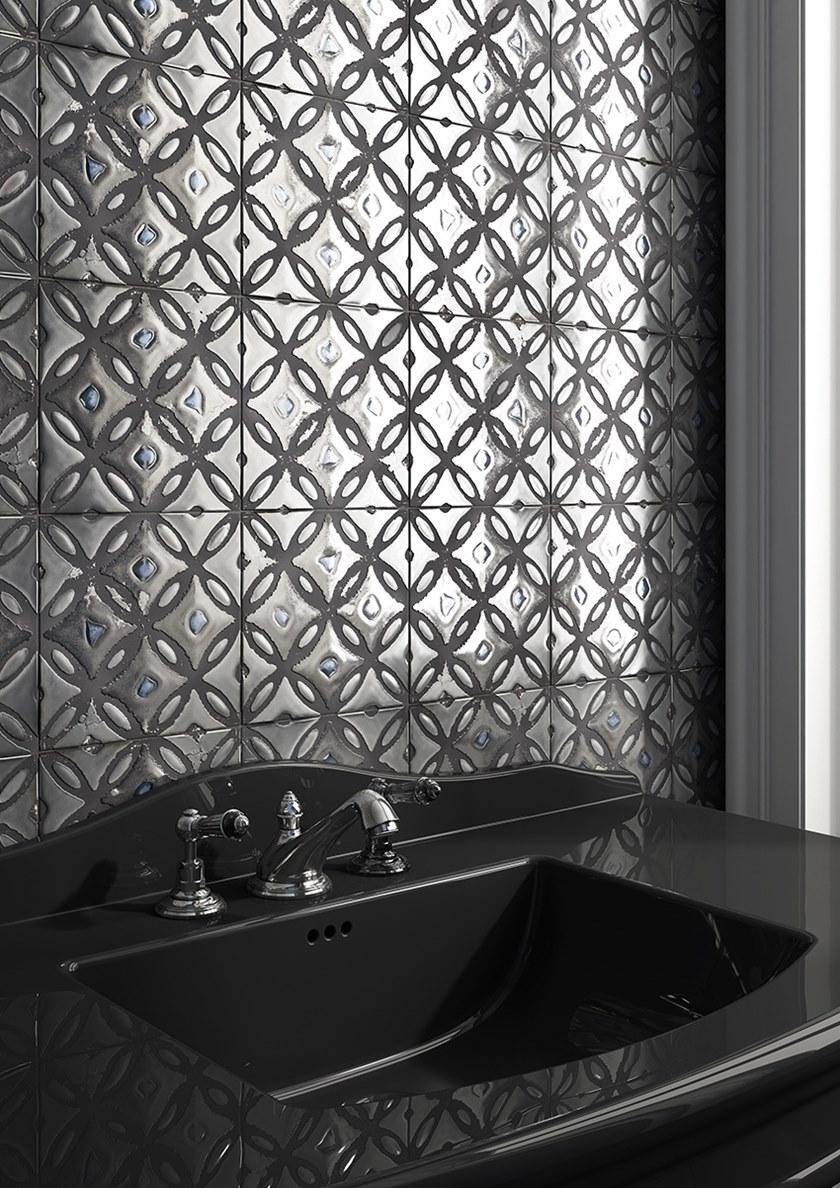 Devon&Devon Настенная плитка из глазурованного керамогранита с эффектом металла Surface sun-id-1442816 - Вид №3