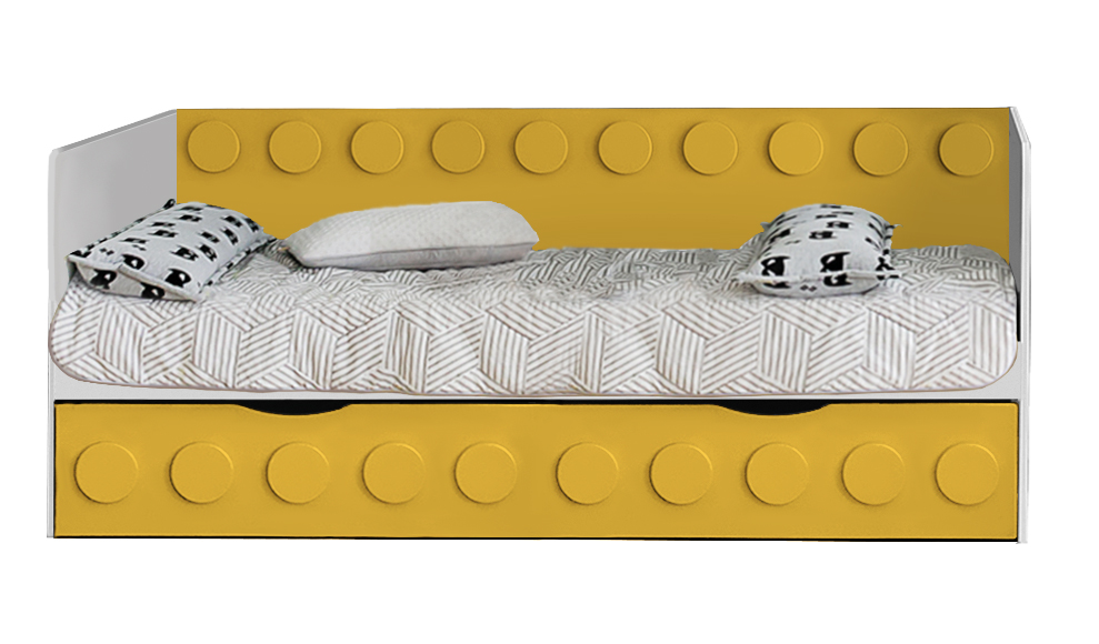 Подростковый диван-кровать с дополнительным спальным местом "Леголенд" МАНДАРИН ЛЕГОЛЕНД 178712 Зеленый Santreyd  - Вид №2