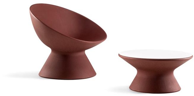 Plust Кресло из полиэтилена Fade sun-id-1406614 - Вид №1