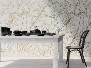 YO2 Флизелиновые обои с металлическим мотивом Venerable dashes