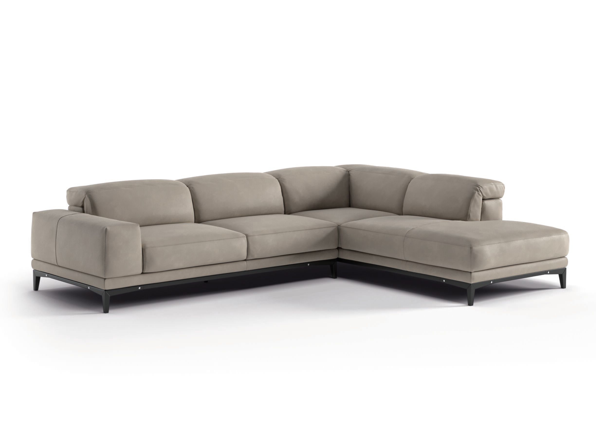 Диван с подголовником и полуостровом Natuzzi Italia BORGHESE ARCH-00119159 - Вид №2