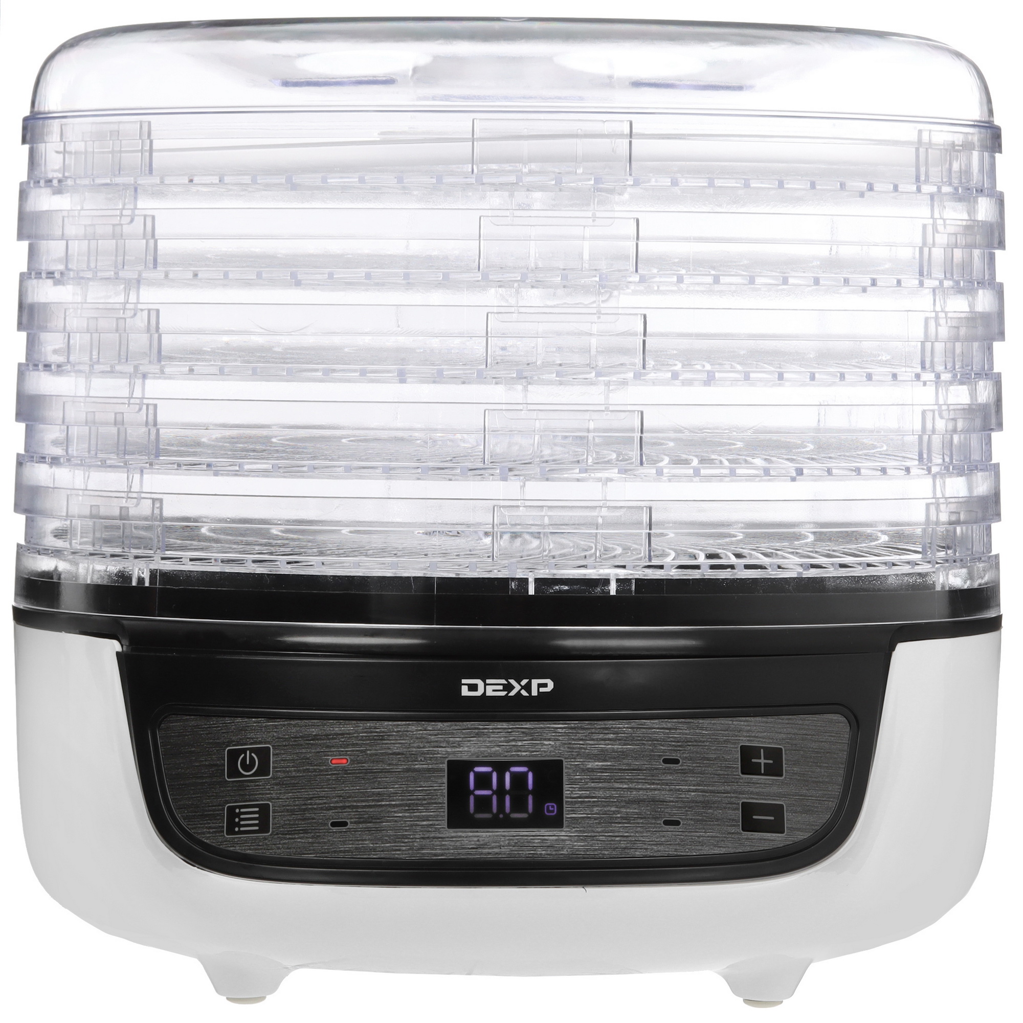 5441002 Сушилка для овощей и фруктов DEXP FD-505RU белый STDN-0137586 - Вид №1