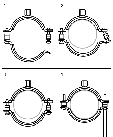 3188110 Bifix® 5000 G2 (BUP1000) для пластмассовых труб walraven  - Вид №2