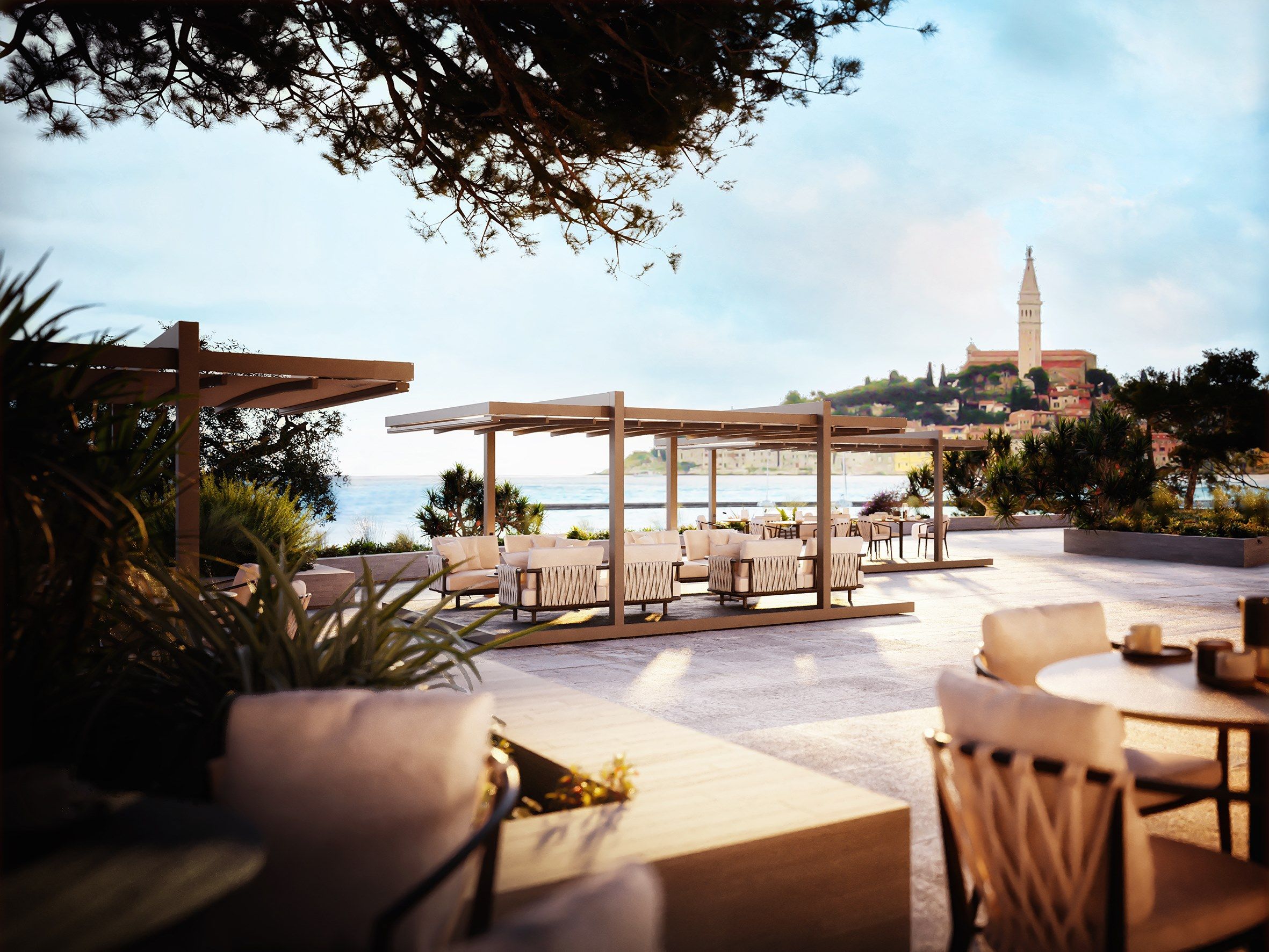 Алюминиевая самонесущая беседка с раздвижной крышкой Pratic Hi Pergolas ARCH-00133699 - Вид №4