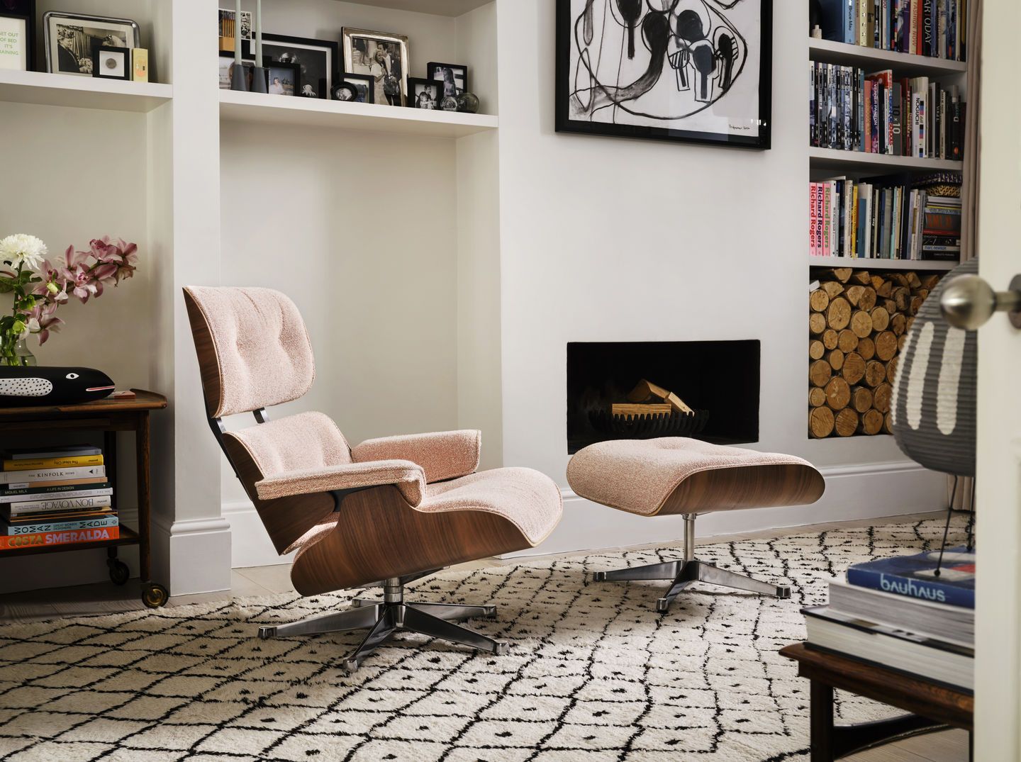 Тканевая спицевая подставка для ног VITRA Eames Lounge Chair ARCH-00084641 - Вид №6