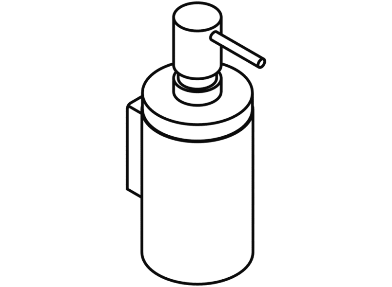 162.06.1105XA Дозатор мыла с держателем HEWI Spenderprodukte  - Вид №3