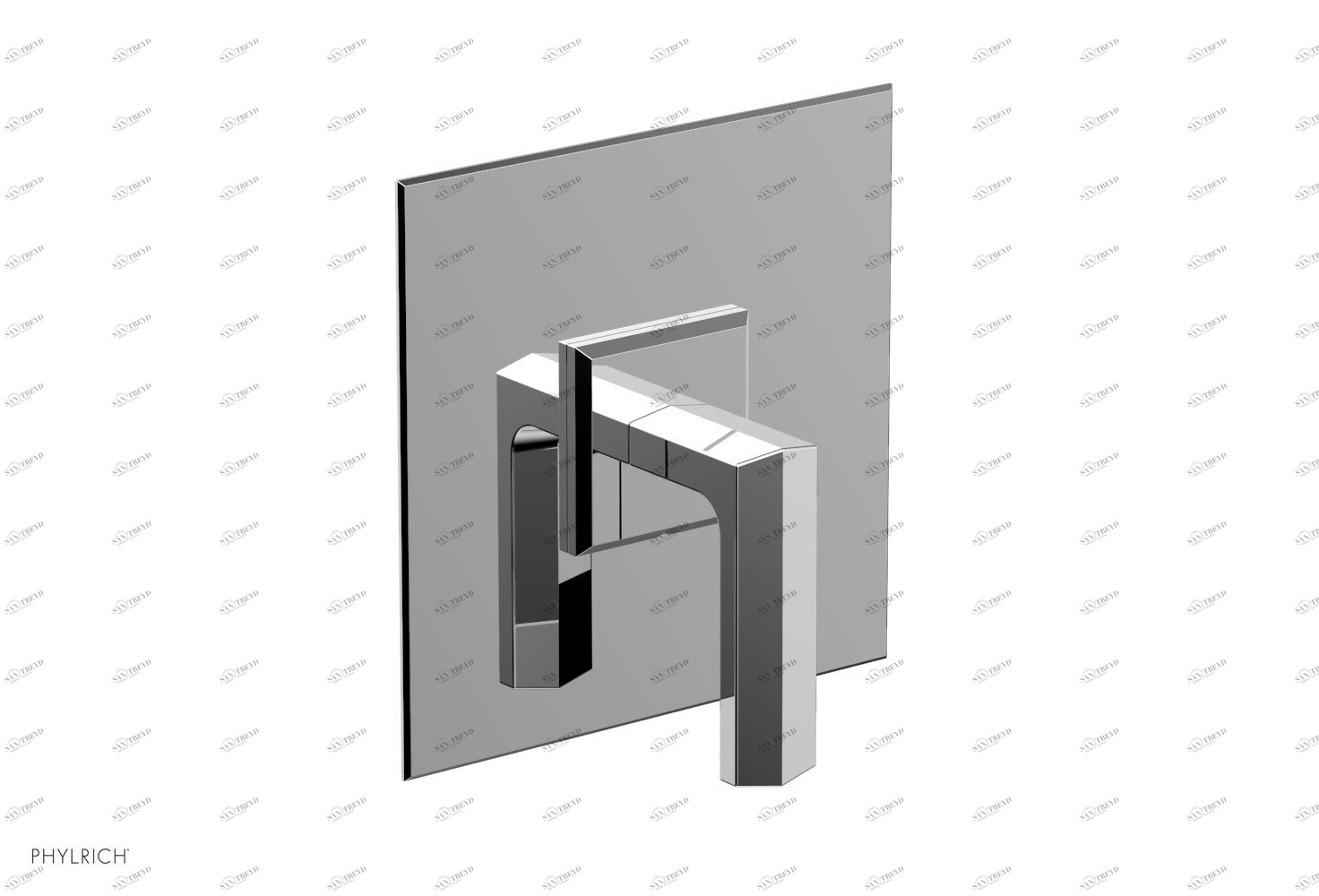 Смеситель для душа DIAMA Phylrich  4-560-026 Хромированный 