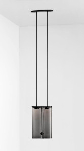 Подвесной светильник из дутого стекла