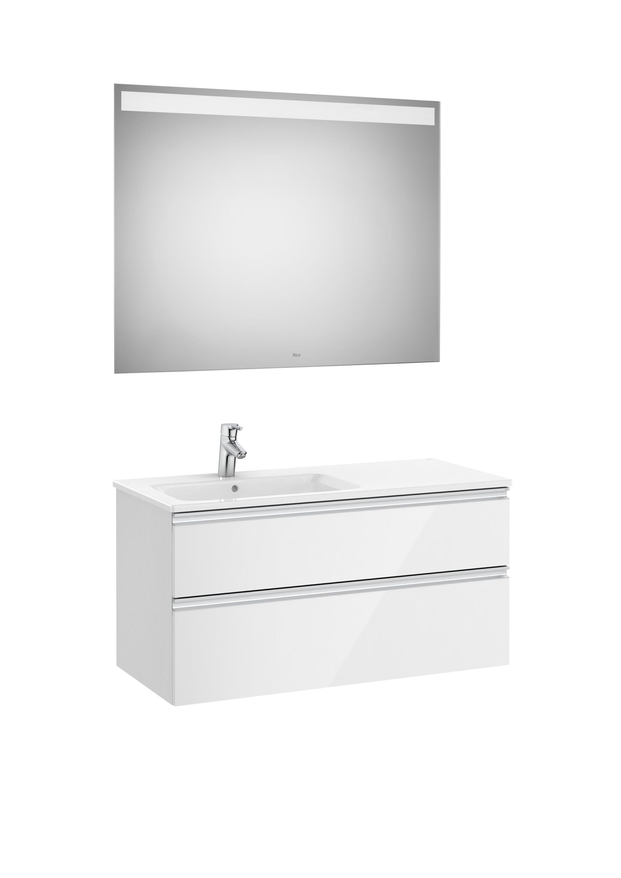 Деревянный умывальник с зеркалом и встроенной раковиной Roca UNIK A8515 / A8518 ARCH-00035896 - Вид №30