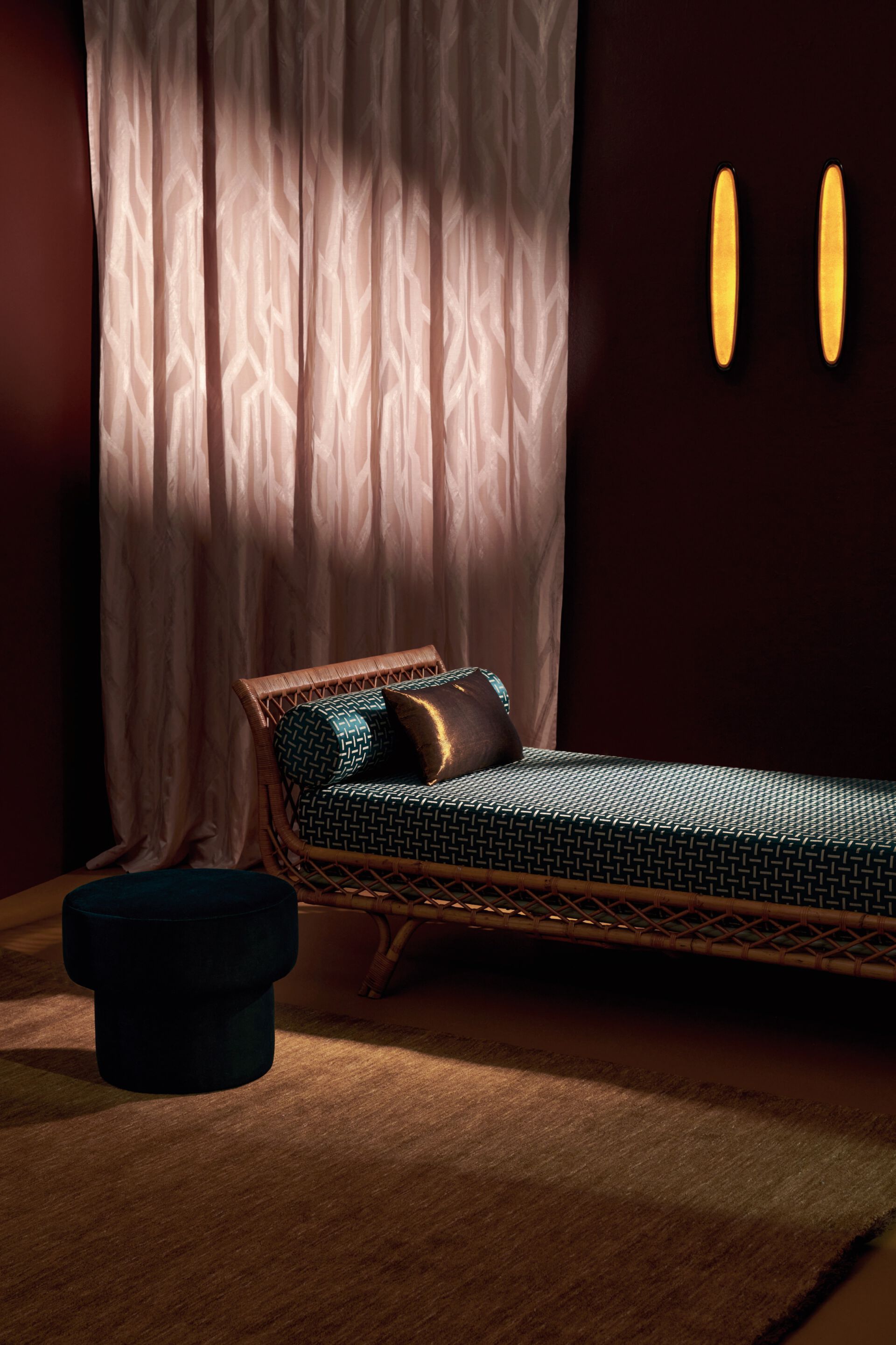 Ткань с графическим рисунком Élitis Паласио ARCH-00080003 - Вид №3