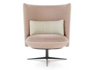 Кресло из ткани