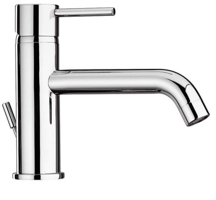 Paini Cox 78CR211LBL с длинным изливом смеситель для раковины с донным клапаном 