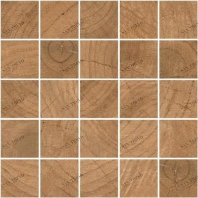 Мозаика K-6013/SLR/m14 TIME RING BROWN 30,7х30,7 Kerranova sun-id-329092