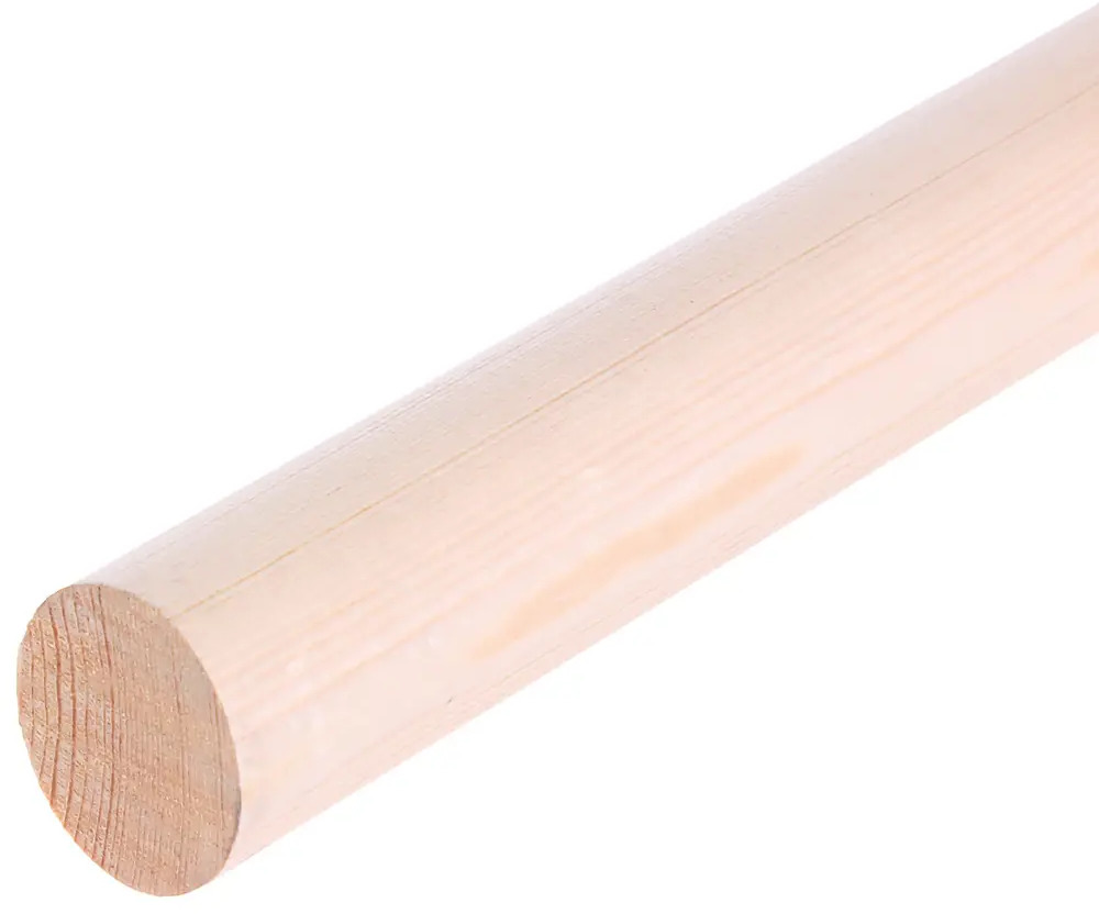 АРЕЛАН Круглый деревянный нагель для мебели и декора 40x2200 мм 81960929