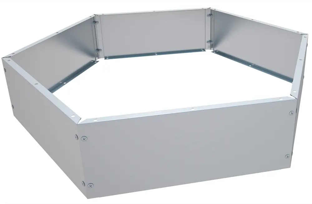 Santreyd Шестигранная клумба для цветов и растений с защитным ограждением 84521575