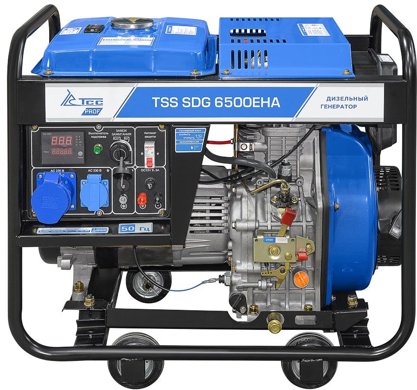 Электрогенератор  дизельный  ТСС SDG 6500EHA 5411126 STDN-0004487 - Вид №1