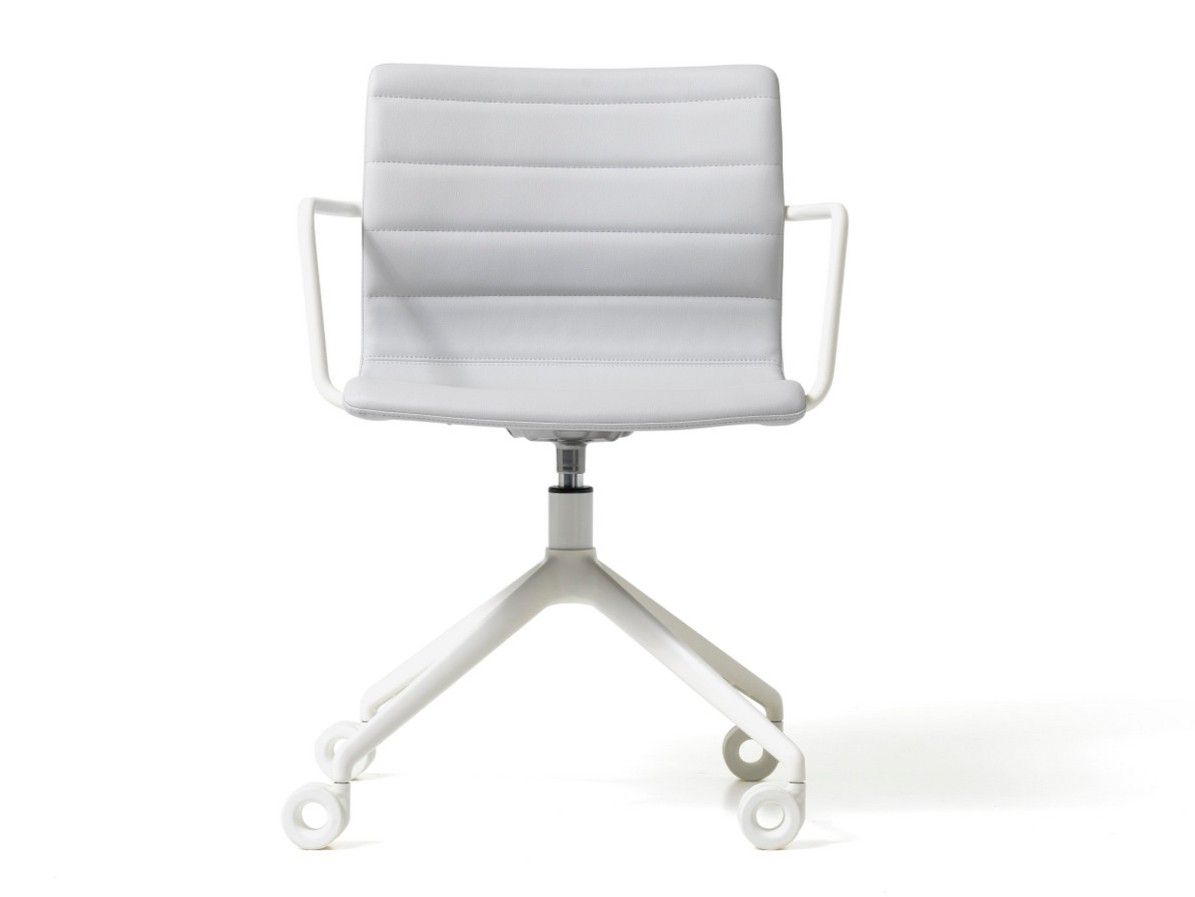 Офисное кресло из искусственной кожи с 4 спицами Diemme ARCH-00013423 - Вид №1