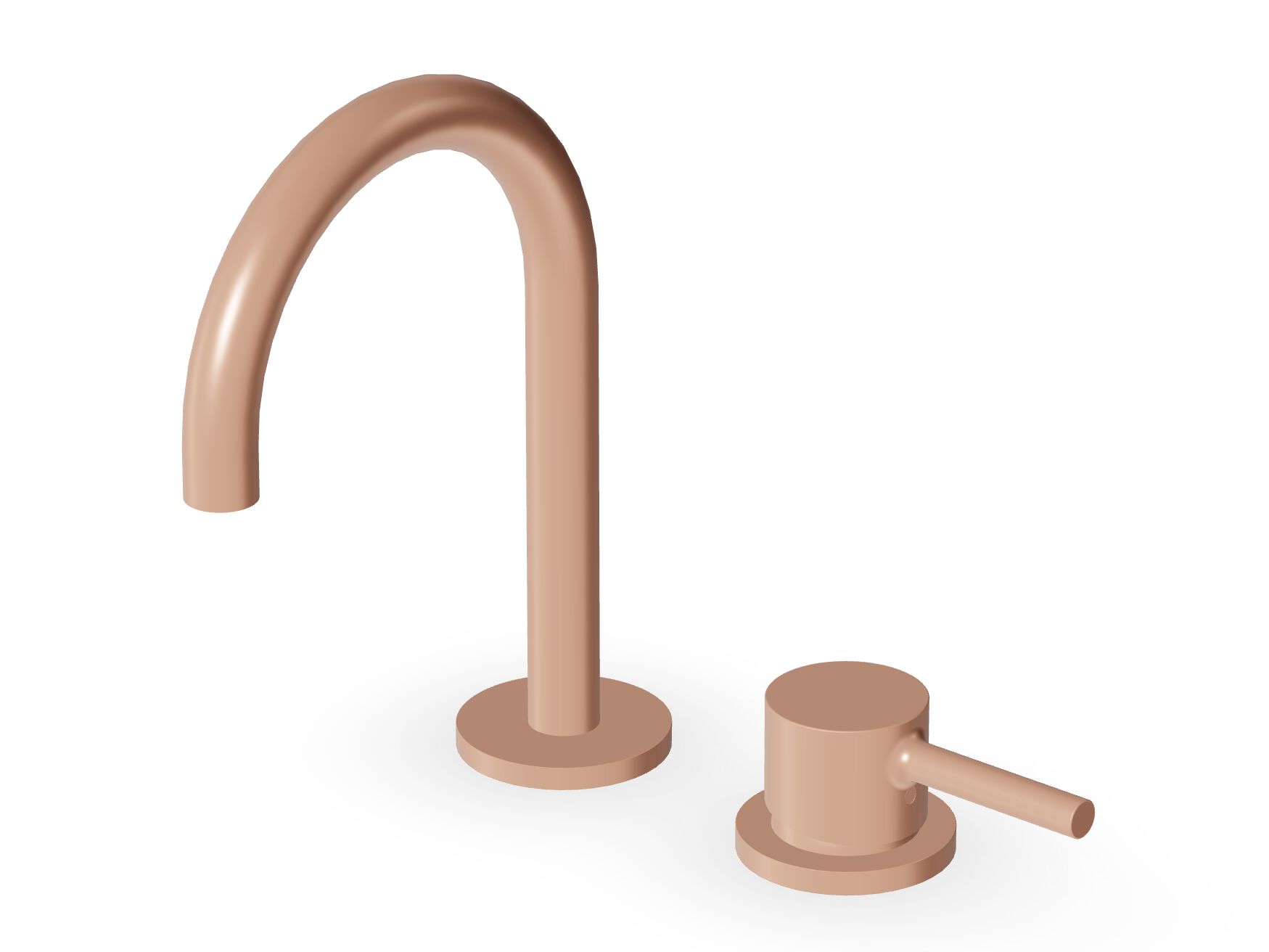 Смеситель для раковины с 2 отверстиями и аэратором Zucchetti Pan S ARCH-00056345